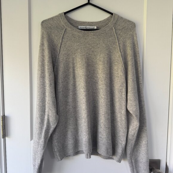 Palmer & Purchase Cashmere Sweater- Grey - Picture 3 of 5